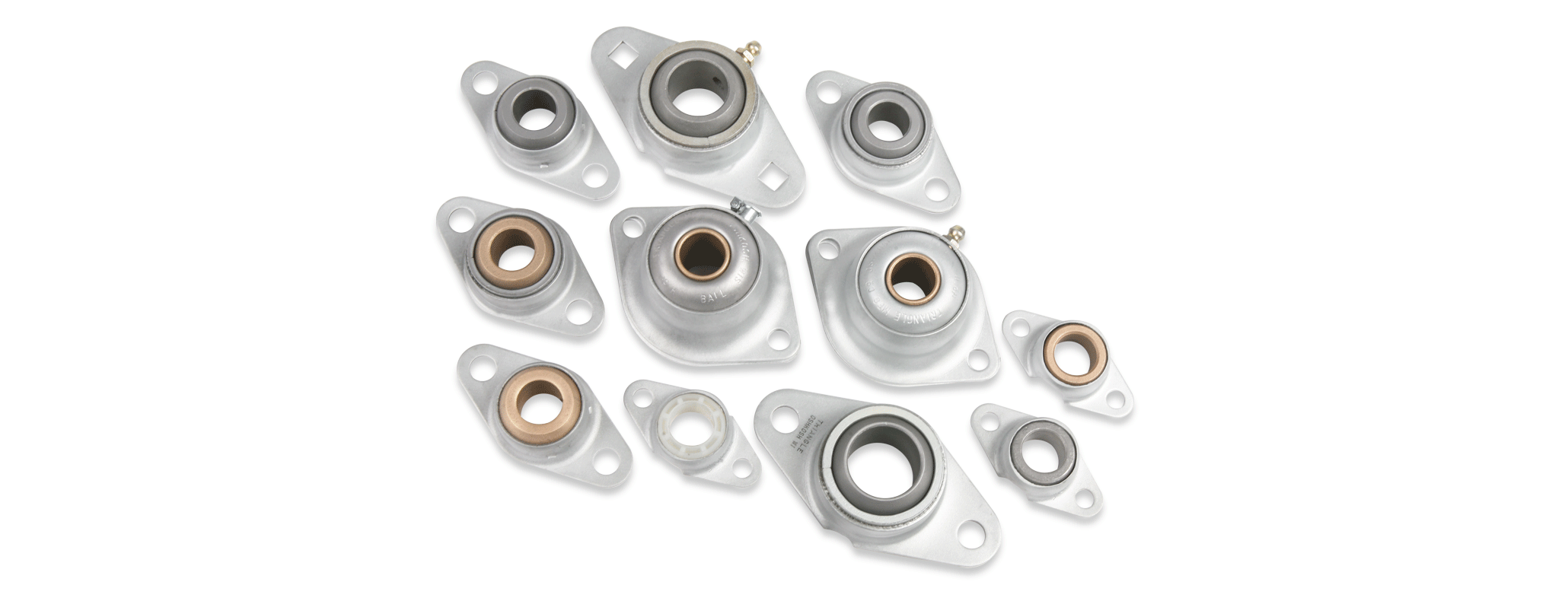 Triangle 2 Bolt Flange Bearing Types
