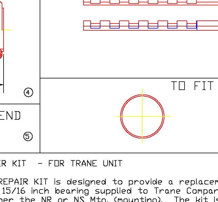 Carrier Bryant TS5733 5.30” Diameter Triangle Motor Mounting Kit 
