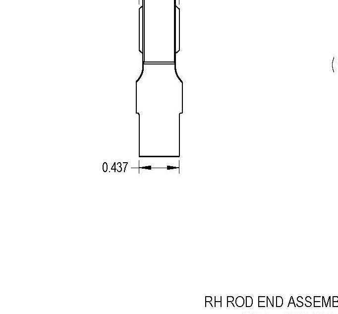 Spherical Rod End Bearing Heim Joint R05R11463