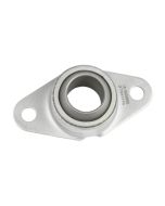 Sintered Iron 2 Bolt Flange Bearing with Ring, 13 Gauge  - 1      ", part number FG7307, FG Series, primary image