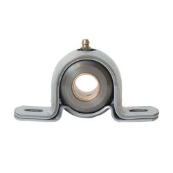 Cast - Machined Iron 2 Bolt Pillow Block Bearing, 11 Gauge  -   3/4 ", part number BJT12G, BJ Series, primary image
