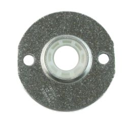 Molded Nylon 2 Bolt Flange Bearing, 16 Gauge  -   5/8 ", part number CKN10, CK Series, primary image