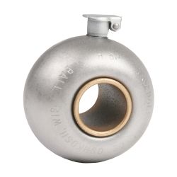 Sintered Bronze with Stamped Steel Ball Spherical Bearing, Unmounted  - 1 10/27", part number F22A, F Series, primary image