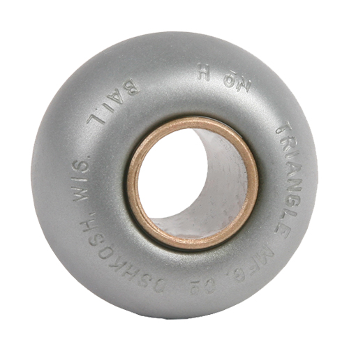 Stamped Steel Bearing Ball Sintered Bronze Bushing Spherical Plain Bearing, Unmounted - 1 1/8"